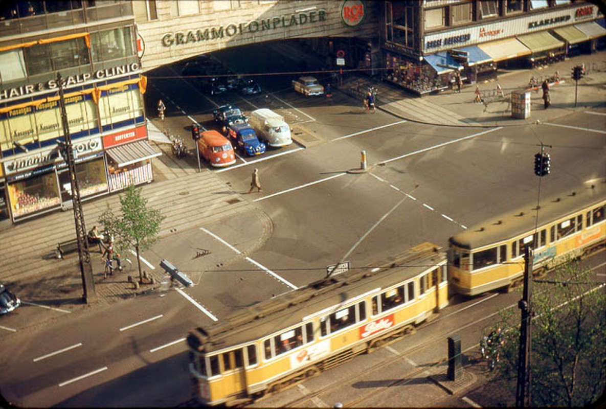 Thu do Copenhagen nhung nam 1960 qua anh